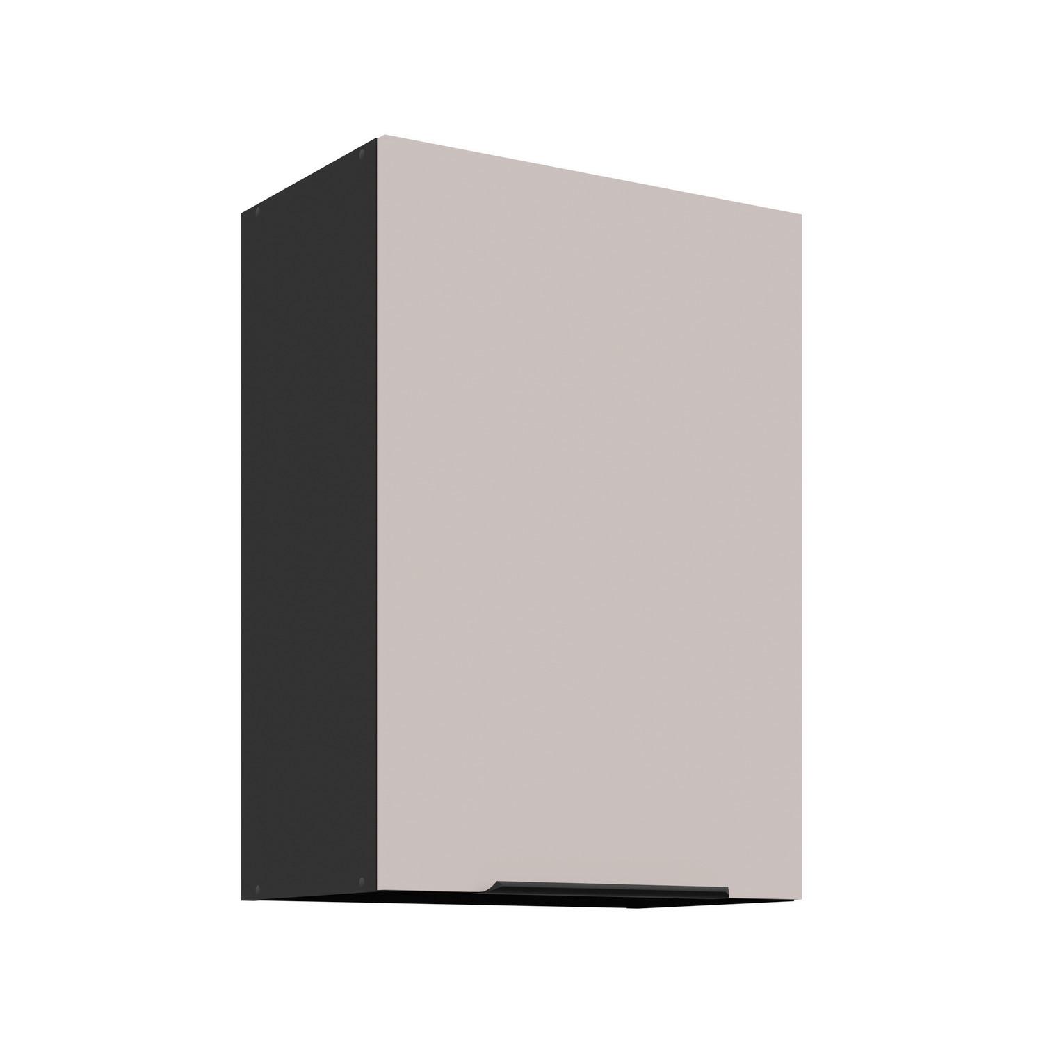 Konyhai Faliszekrény Arona 50/71,5cm - bézs/fekete, Modern, faalapú anyag (50/71,5/31cm)