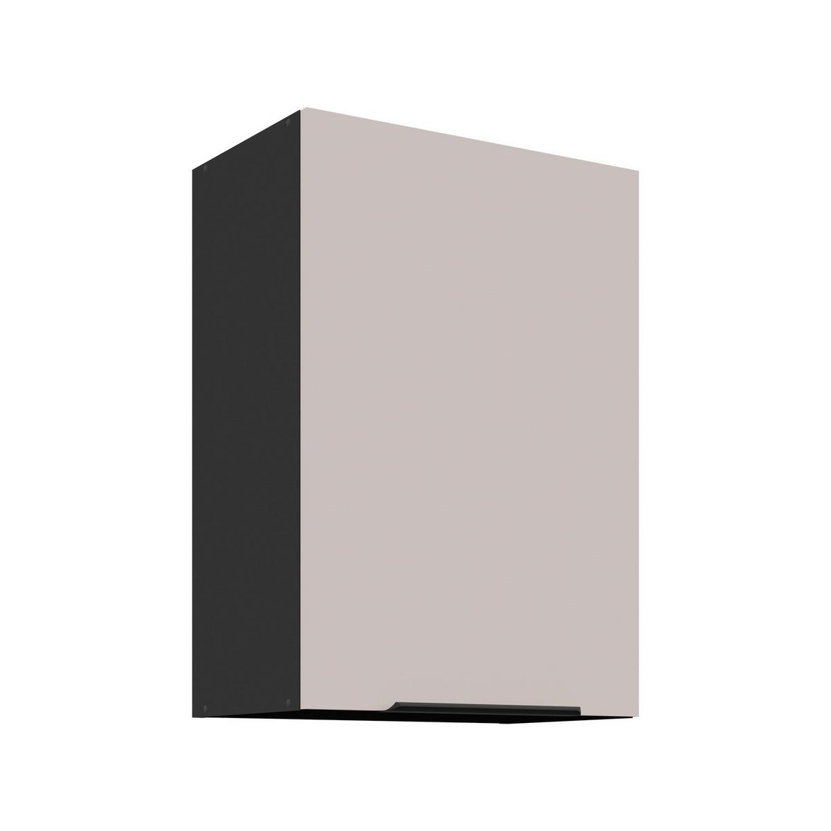 Konyhai Faliszekrény Arona 50/71,5cm - bézs/fekete, Modern, faalapú anyag (50/71,5/31cm)