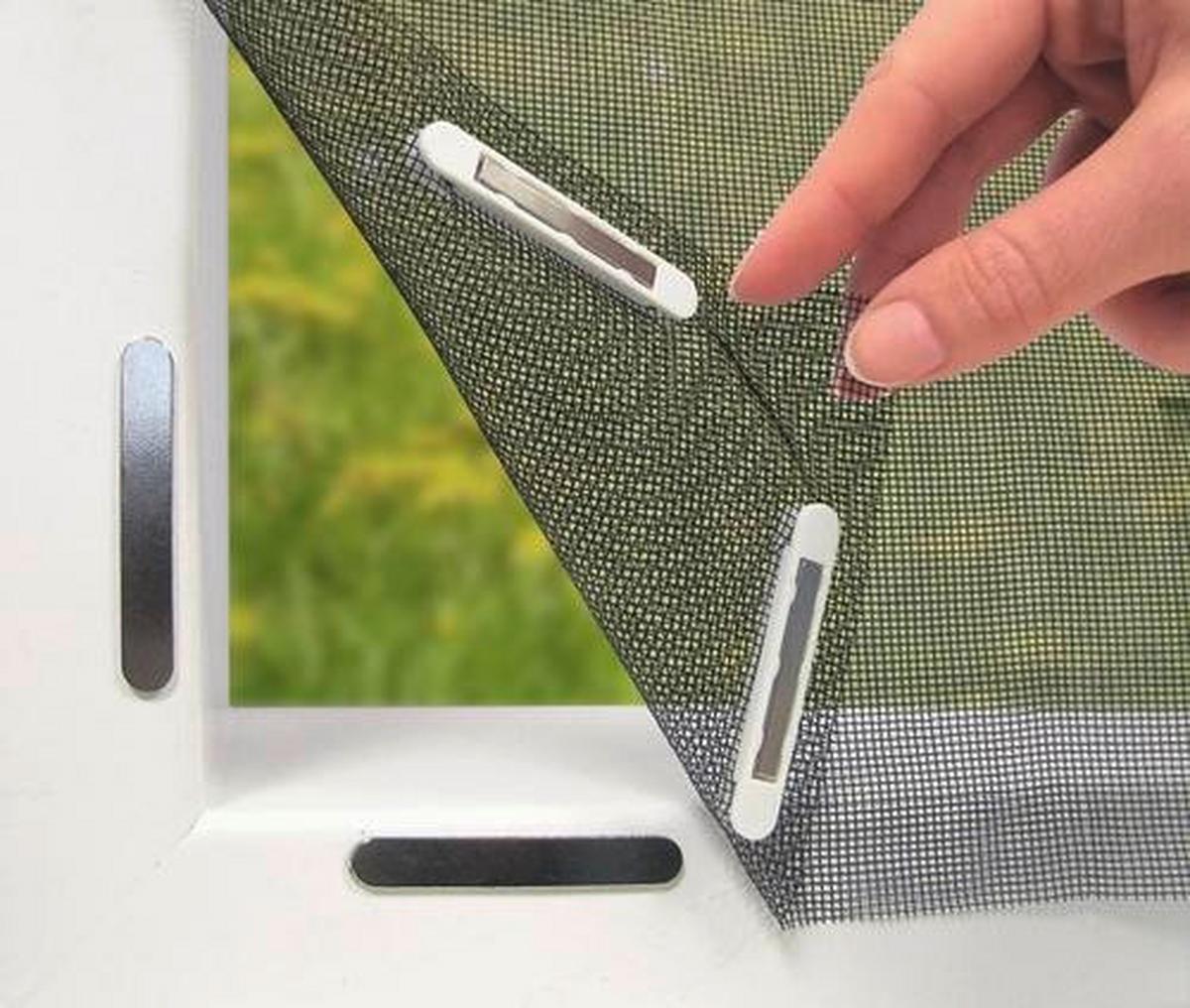 SIEŤKA PROTI HMYZU MAGNETBEFESTIGUNG - antracitová, kov/plast (130/150cm) - Mömax