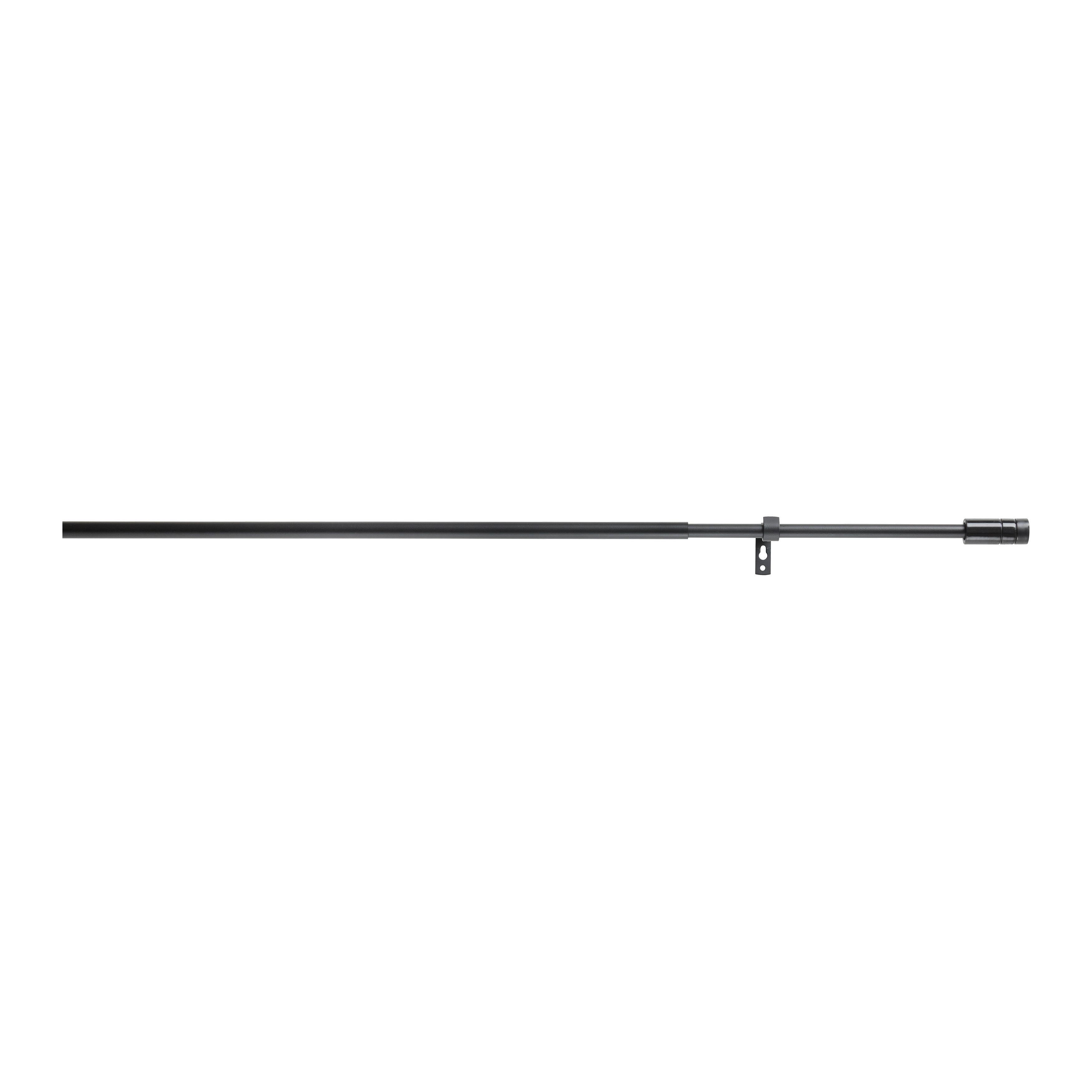 ZÁVESOVÁ TYČ MAX -BASED- - čierna, kov (130-240cm) - Based