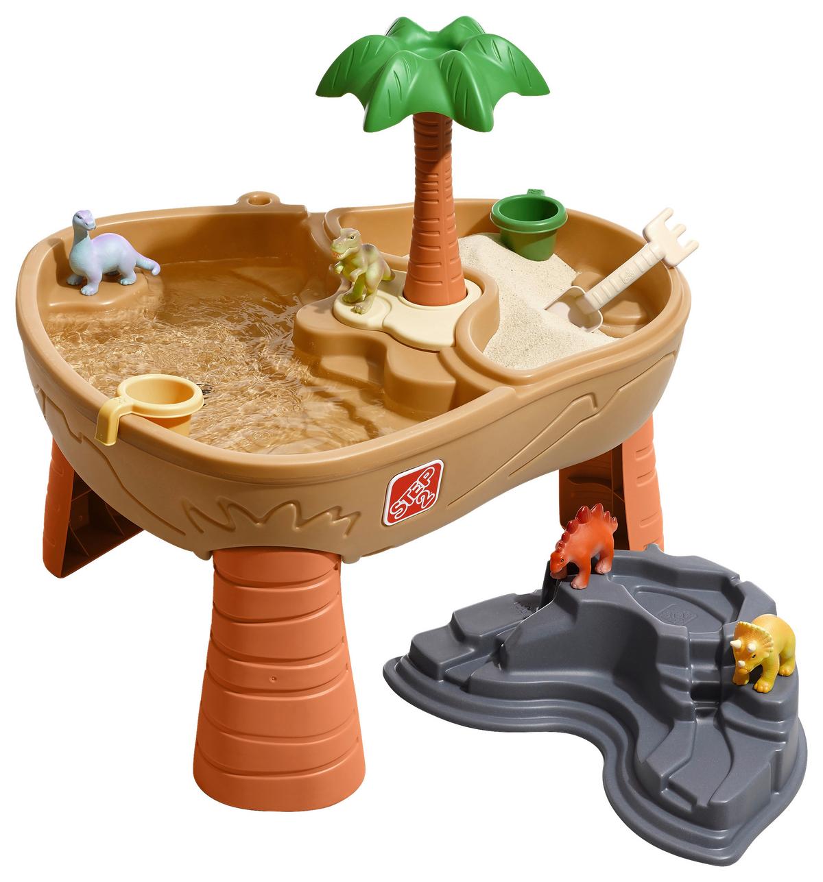 Sand- Und Wassertisch 874599 - Braun/Orange, KONVENTIONELL, Kunststoff (74,93/76,2/83,8cm) - Ambia Garden