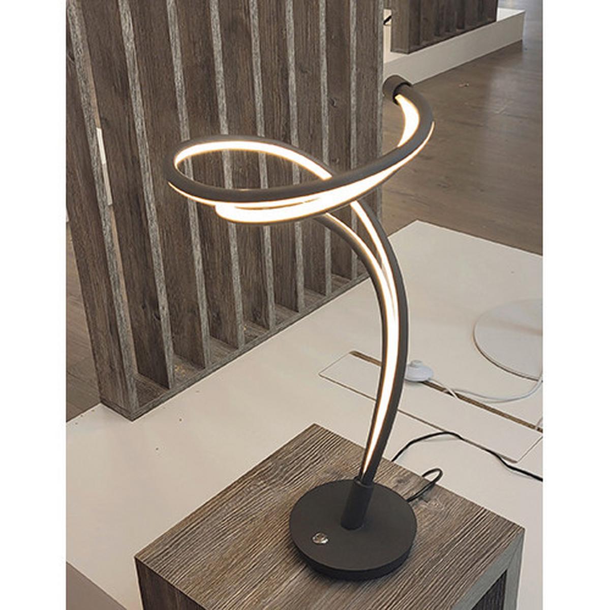 LED-Tischleuchte 544310132 Nala - Schwarz, Design, Metall (30/56cm) - Trio Leuchten