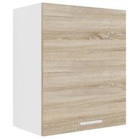 Küchenoberschrank Esilo B: 50 cm Weiß/Eiche Dekor - Weiß/Sonoma Eiche, KONVENTIONELL, Holzwerkstoff (50/60/31cm) - MID.YOU