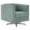 Designsessel Looks I - Türkis/Chromfarben, Design, Textil (72/71/75cm) - LOOKS by W.Joop