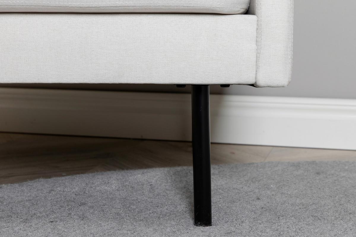 Sessel Zoom - Beige/Schwarz, Design, Kunststoff/Textil (95/80/84cm) - Livetastic