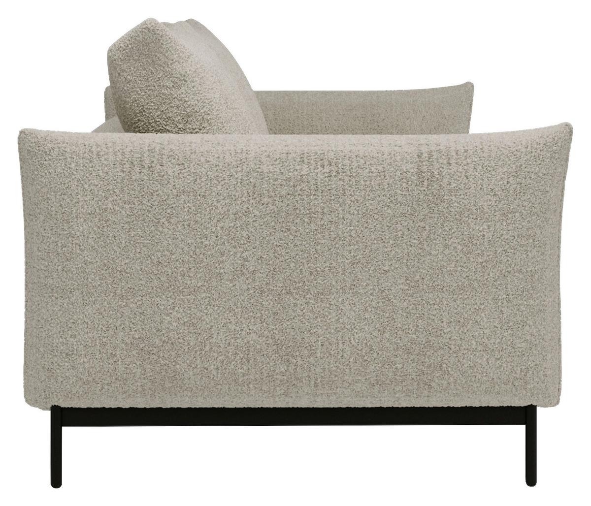 Bueno Creme B: 223 Cm - Creme/Schwarz, Design, Textil (223/96/95cm) - Livetastic