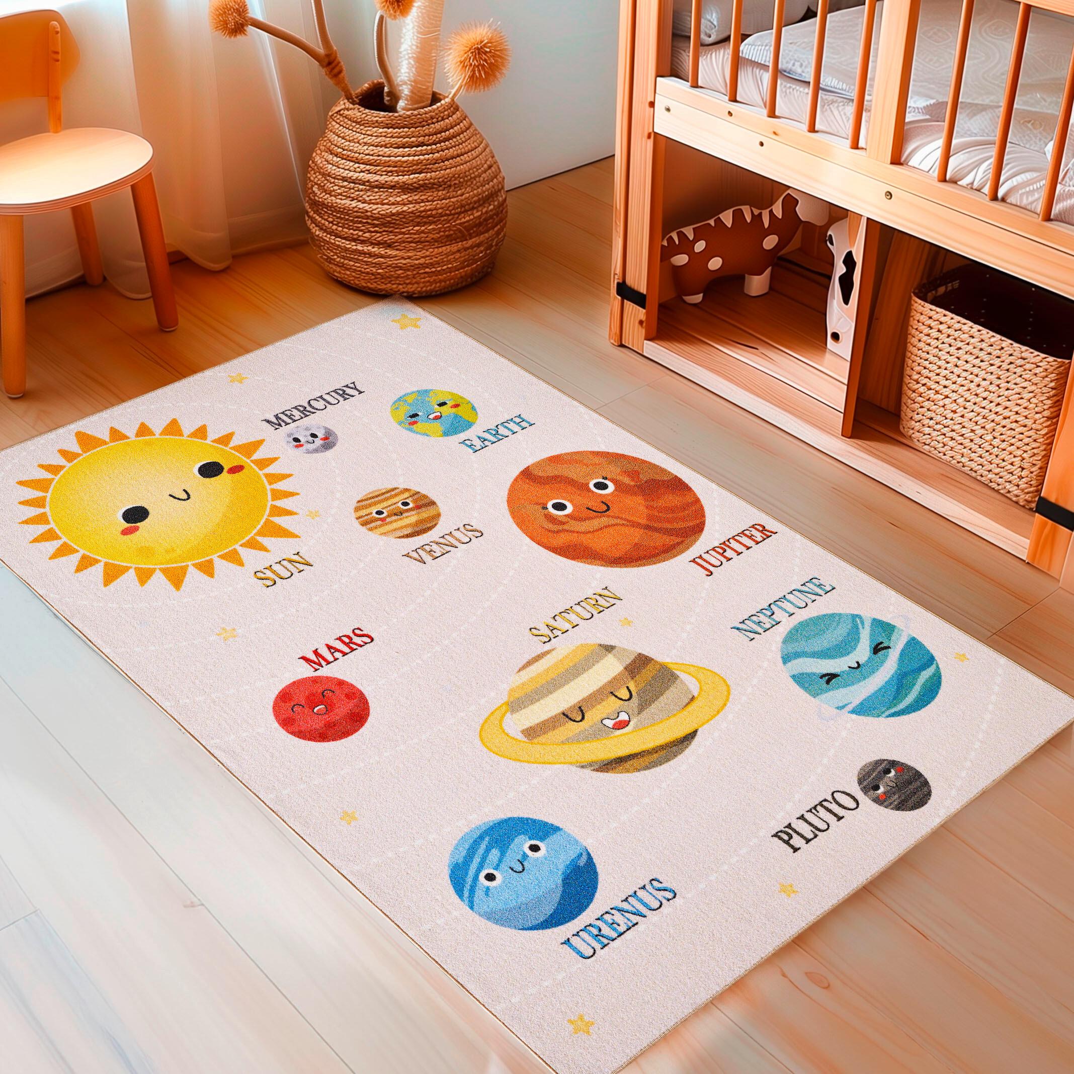 Kinderteppich Play 80 X 120 2019 Beige - Beige, Design, Textil (80/120cm) - Ben'n'jen