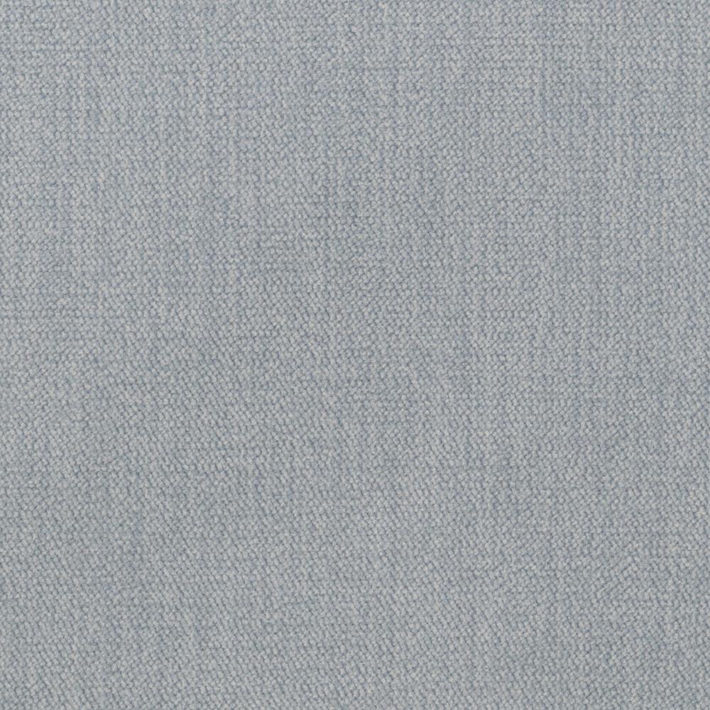 Polsterhocker Franzi Grau H: 42 Cm - Pastellblau, KONVENTIONELL, Textil (140/42/80cm) - MID.YOU