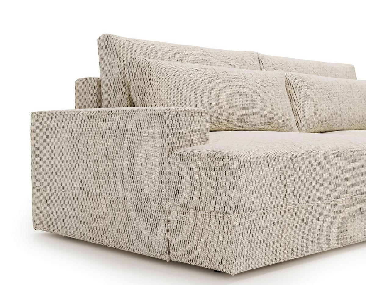 Fresh Beige S: 272x156 cm - Beige/Schwarz, Design, Textil (272/156cm) - Livetastic