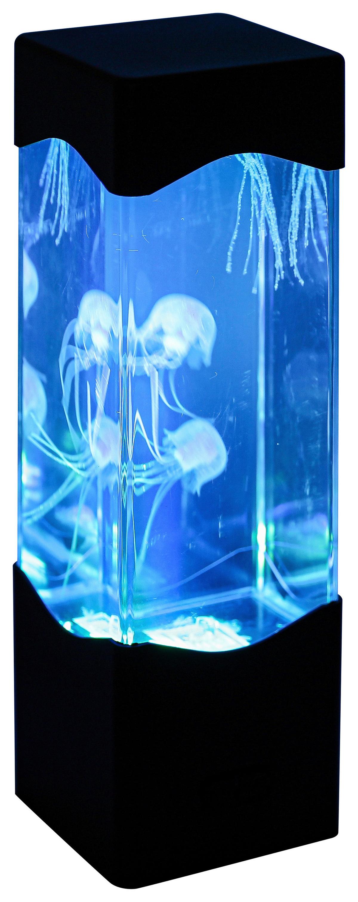 DEKORAČNÉ LED SVIETIDLO QUALI - priehľadné/čierna, Modern, plast (7,5/23,3/7,5cm) - Mömax