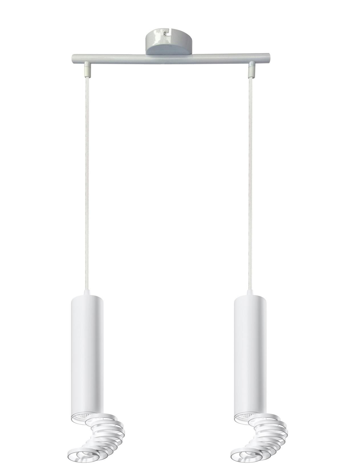 Hängeleuchte 32-78636 - Weiß, Design, Metall (6/30/100cm)