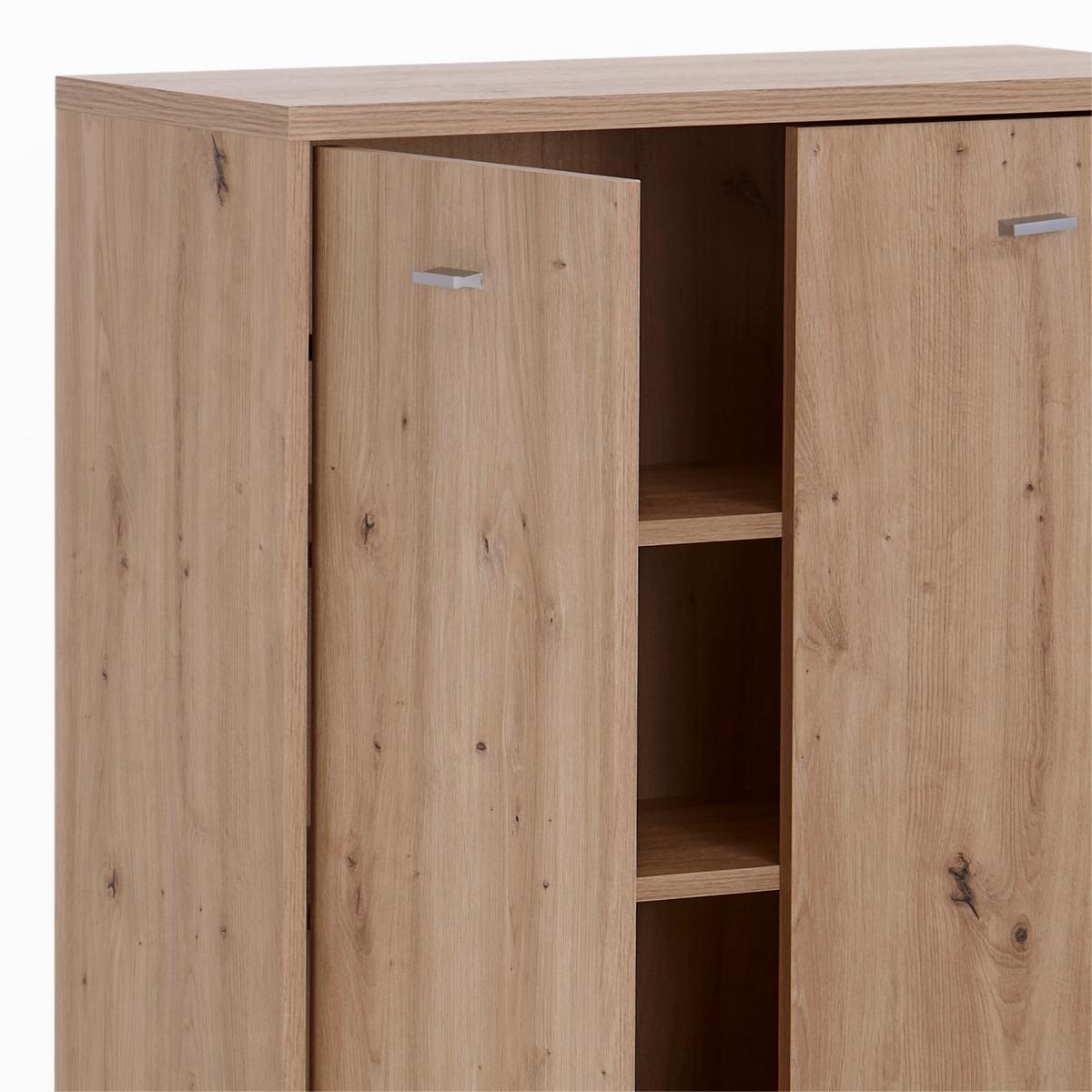 Kommode 74cm 4-You New, Eiche Artisan Dekor - Eiche Artisan, MODERN, Holzwerkstoff (74/111,4/34,6cm)