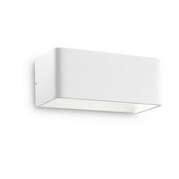 Wandleuchte Click Weiß B: 10 cm - Weiß, Design, Metall (20/10/8cm) - Ideal Lux