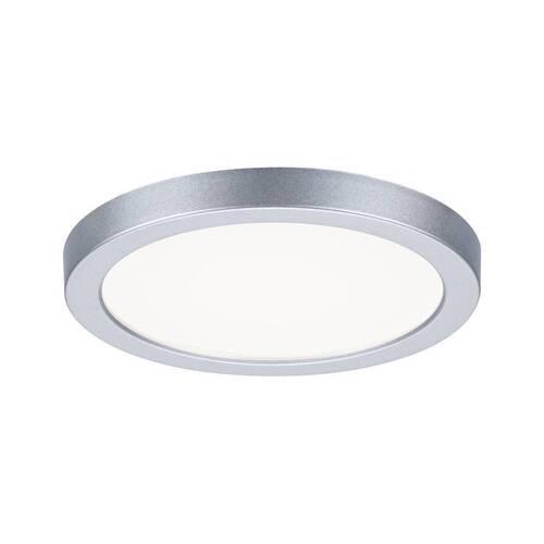 LED-Paneel Ø 11,8 cm Rund - Chromfarben, Design, Kunststoff (11,8/1,2cm) - Paulmann