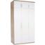 Aufsatzschrank zu Kleiderschrank Wien, 136cm - Eichefarben/Weiß, KONVENTIONELL, Holzwerkstoff (136/39/54cm) Aufsatzschrank zu Kleiderschrank Wien, 136cm - Eichefarben/Weiß, KONVENTIONELL, Holzwerkstoff (136/39/54cm)