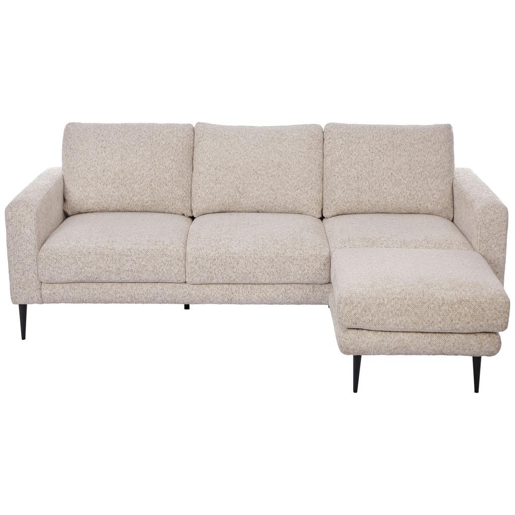 3-Sitzer-Sofa Parma Creme Chenille B: 208 cm