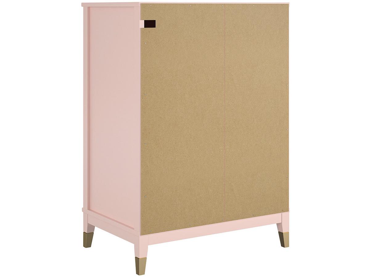 Kommode Westerleigh Rosa 76 Cm - Rosa, Design, Holz/Holzwerkstoff (76/106/50cm) - MID.YOU