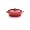 Sada zapékacích misek š/v/h: 14,7/6,7/11,6 cm - červená, Konvenční, keramika (14,7/6,7/11,6cm) - Modern Living