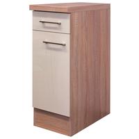Küchenunterschrank Nepal 30 Cm Kaschmir/eiche Dekor M. Lade - Kaschmir/Sonoma Eiche, MODERN, Holzwerkstoff (30/86/60cm) - FlexWell
