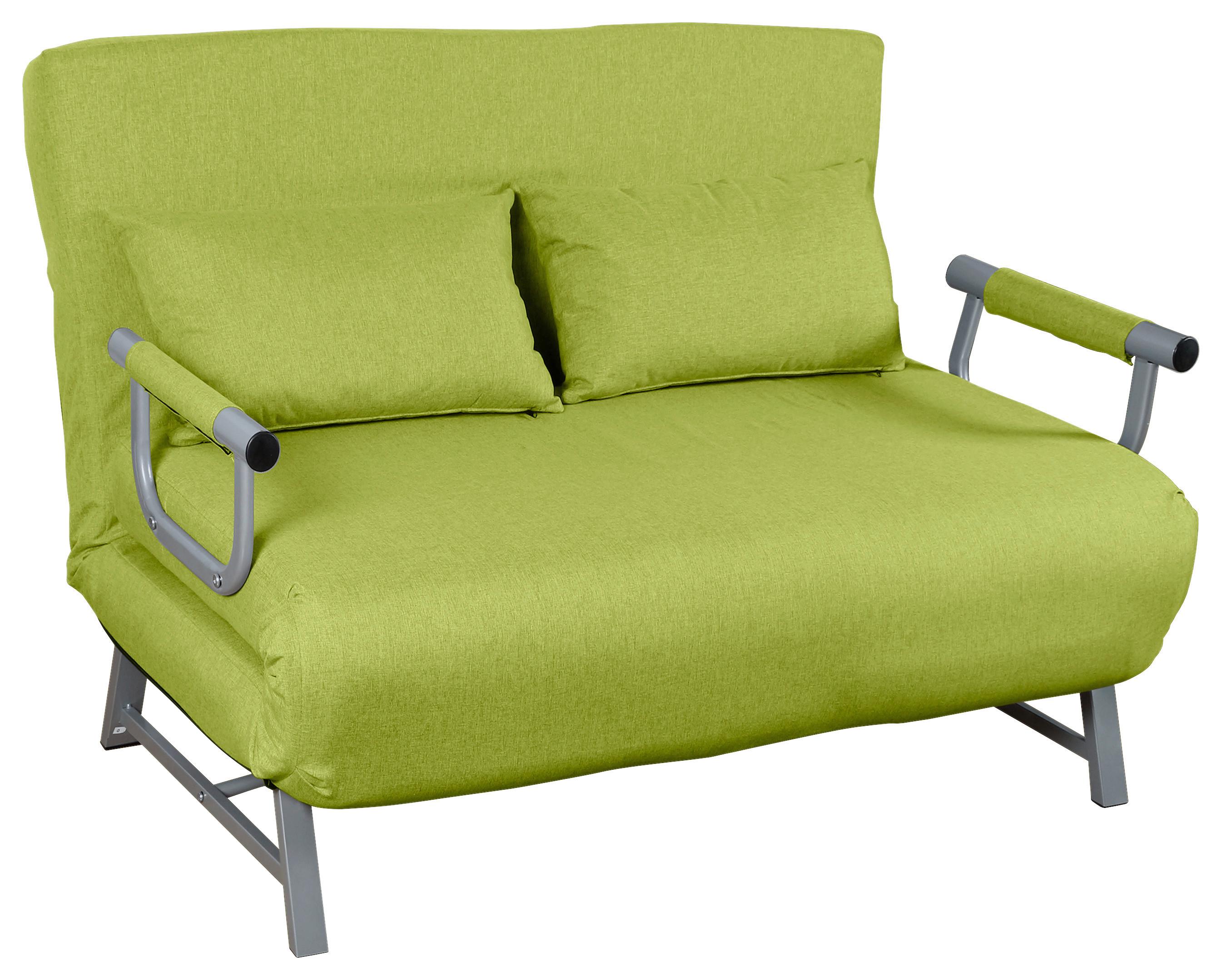 Schlafsofa Kolino Ii Grün B: 127 Cm