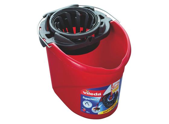 Kbelík Super Mocio - červená, Konvenční, umělá hmota Kbelík Super Mocio - červená, Konvenční, umělá hmota