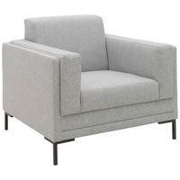 Sessel Looks Vii - Silberfarben/Schwarz, Design, Textil (97/82/90cm) - LOOKS by W.Joop