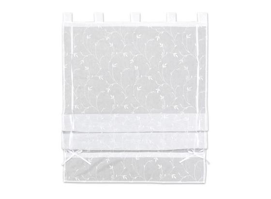 Stuhová Roleta Romantic, 100/140cm, Biela - biela, Romantický / Vidiecky, textil (100/140cm) - Mömax modern living Stuhová Roleta Romantic, 100/140cm, Biela - biela, Romantický / Vidiecky, textil (100/140cm) - Mömax modern living
