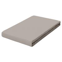 Spannleintuch Frottee Taupe 130x200 cm - Taupe, Basics, Textil (130/200cm) - Schlafgut