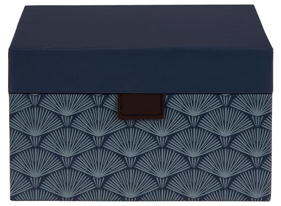 Aufbewahrungsbox Lola - Dunkelblau, Basics, Karton (20/20/12cm) Aufbewahrungsbox Lola - Dunkelblau, Basics, Karton (20/20/12cm)