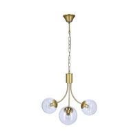 HÄNGELEUCHTE 33-79015 - Messingfarben, KONVENTIONELL, Metall (48/48/115cm)