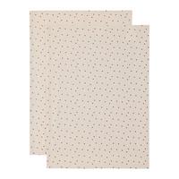 SADA UTIEROK NA RIAD MARIE - krémová/červená, textil (50/70cm) - Mömax