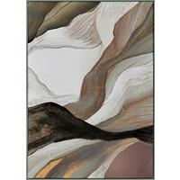 Obraz na plátne DENISE SMALL - viacfarebná/šalviovozelená, kompozitné drevo/textil (60/90cm) - Mömax