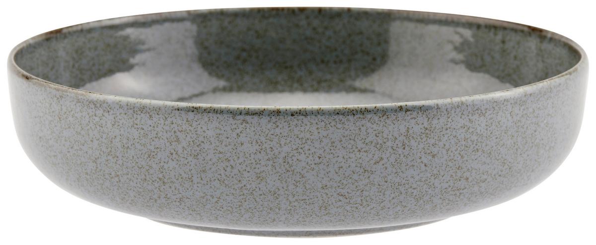 Suppenteller Porzellan Blau Sonora DxH: ca. 20x4,7 cm - Blau, MODERN, Keramik (20/4,7cm) - James Wood