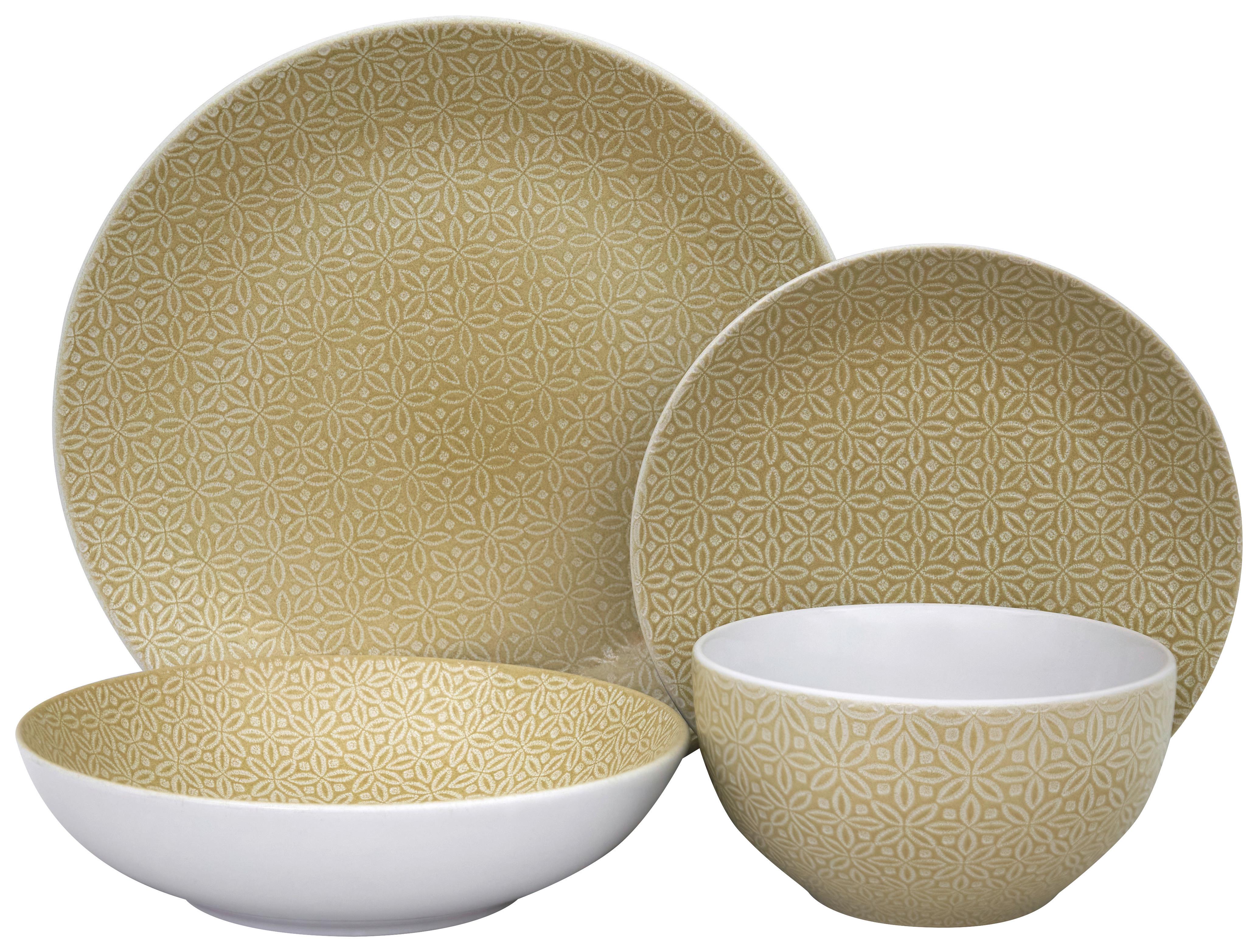 TAFELSERVICE HOLLY - Beige, MODERN, Keramik - Luca Bessoni