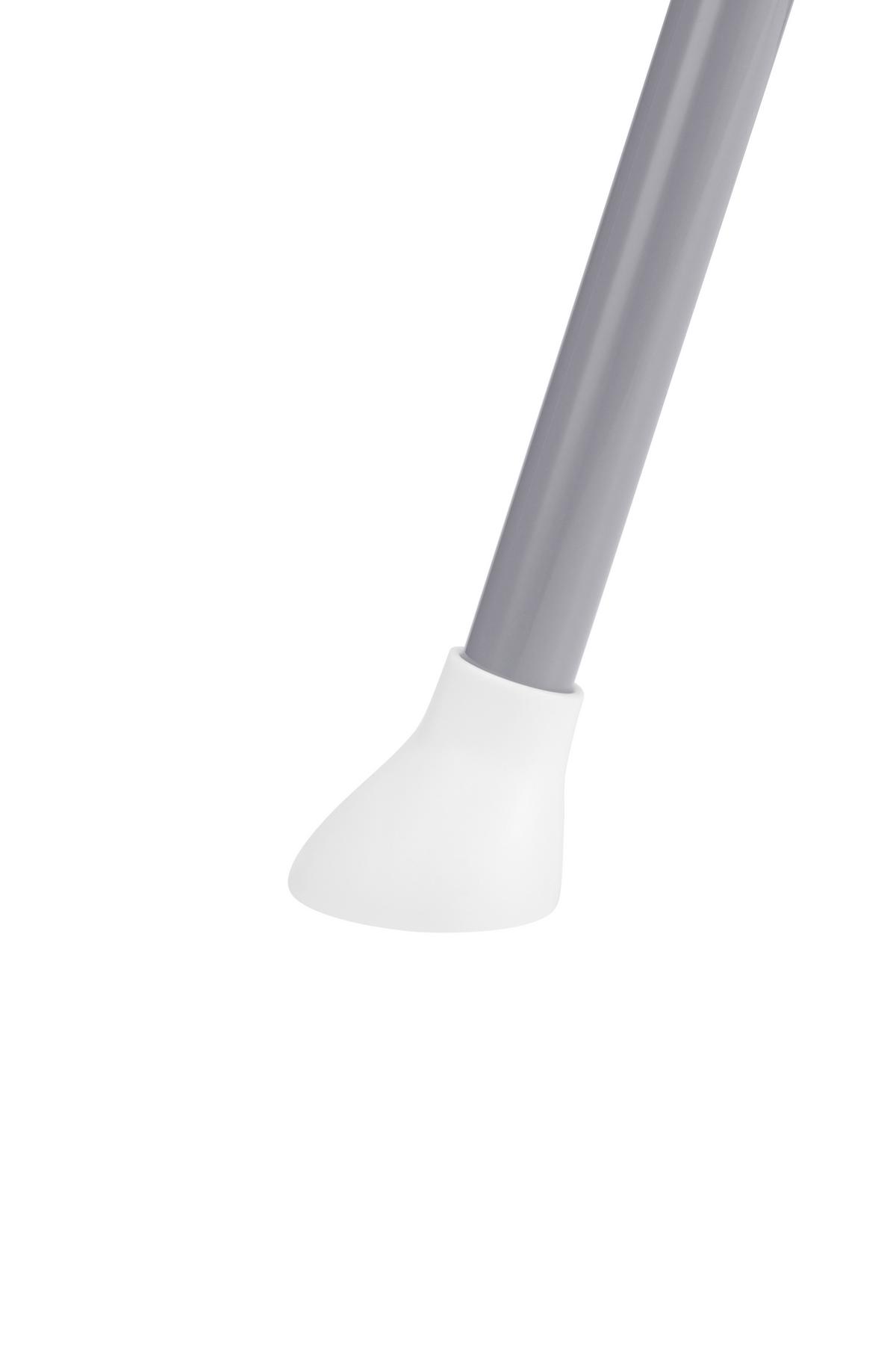 Etetőszék Benno - fehér/szürke, Konventionell, műanyag/fém (60/65/94cm) - Best Price