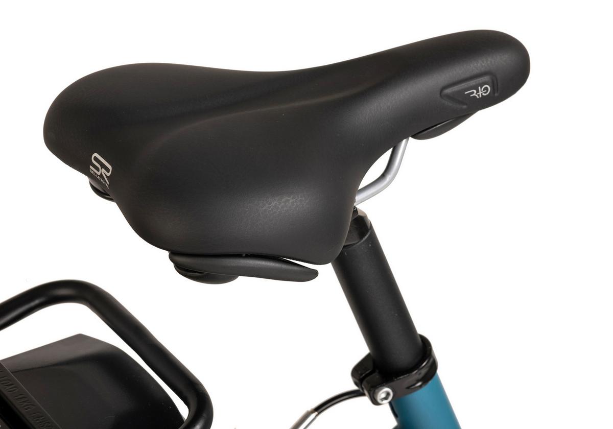 E-bike City Damen 154e 28 Zoll 120 Km - Blau, Basics, Metall (180/70/100cm)