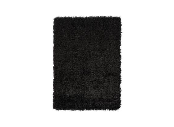 Hochflorteppich Glossy - Schwarz, Basics, Textil (120/170cm) - Luca Bessoni Hochflorteppich Glossy - Schwarz, Basics, Textil (120/170cm) - Luca Bessoni