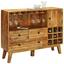 Bar Whiskey - prírodné farby, Štýlový (115/90/35cm) - Zandiara Bar Whiskey - prírodné farby, Štýlový (115/90/35cm) - Zandiara