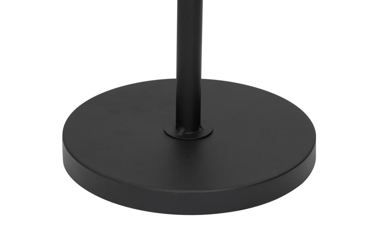 KLEIDERSTÄNDER Schwarz B: 28cm - Schwarz, MODERN, Metall (28/176/28cm) - P & B