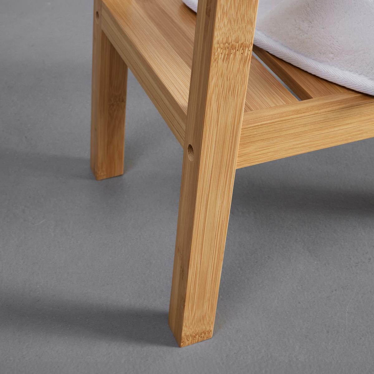 Taburet BONNY přirodní barvy - přírodní barvy, Moderní, přírodní materiály (45/46/25cm) - P & B