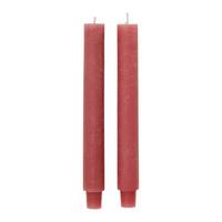 SADA DLOUHÝCH SVÍČEK MICHELLE - starorůžová, Moderní, přírodní materiály (3/25cm) - Modern Living