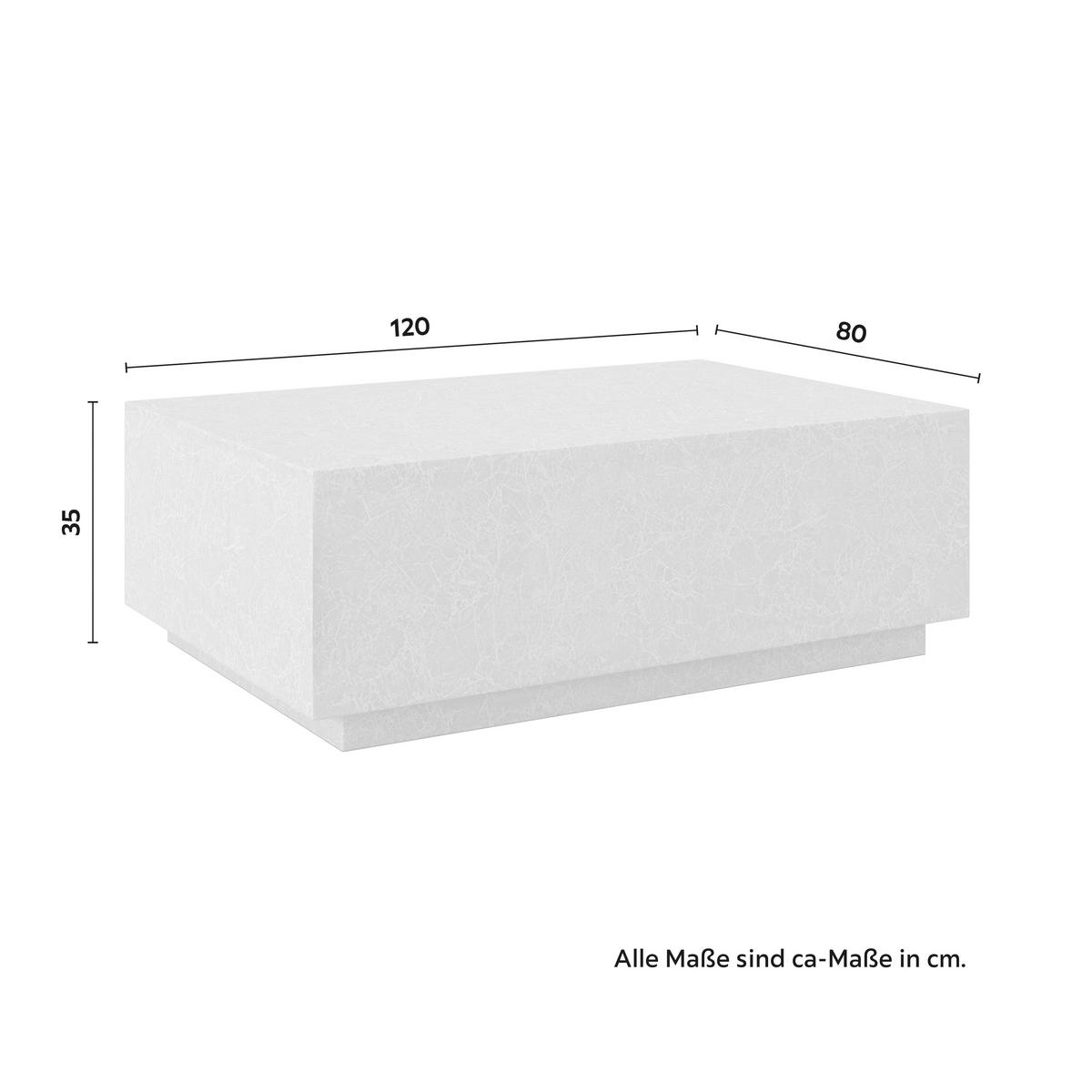 KONFERENČNÍ STOLEK MARCEL - béžová, Moderní, kompozitní dřevo (120/35/80cm) - Bessagi Home