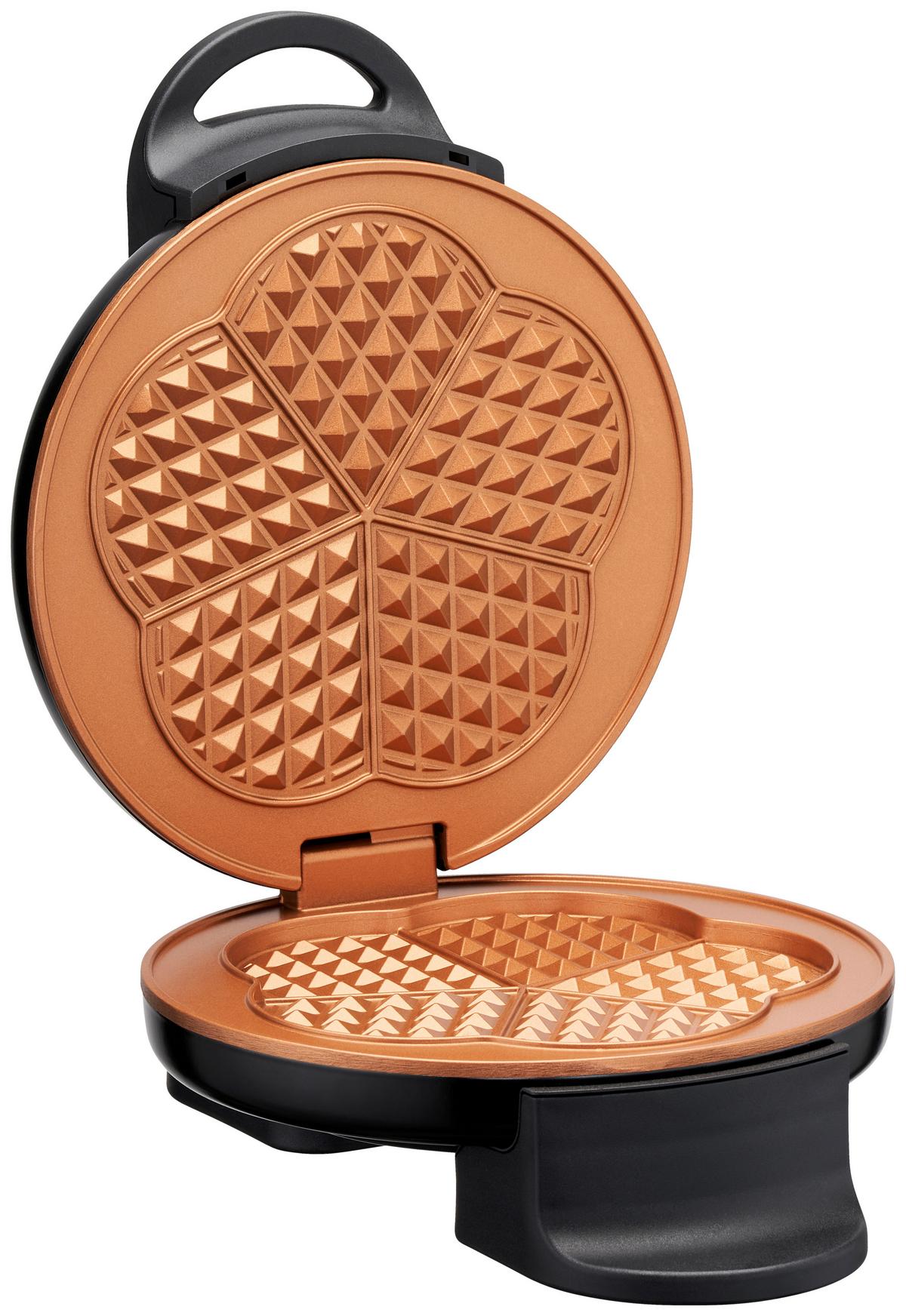 Waffeleisen 7384.4212 - Schwarz, Basics, Metall (12/19/26cm) - Trisa Electronics