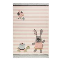 Kinderteppich Happy Friends - Rosa, Trend, Textil (200/290cm) - Sigikid