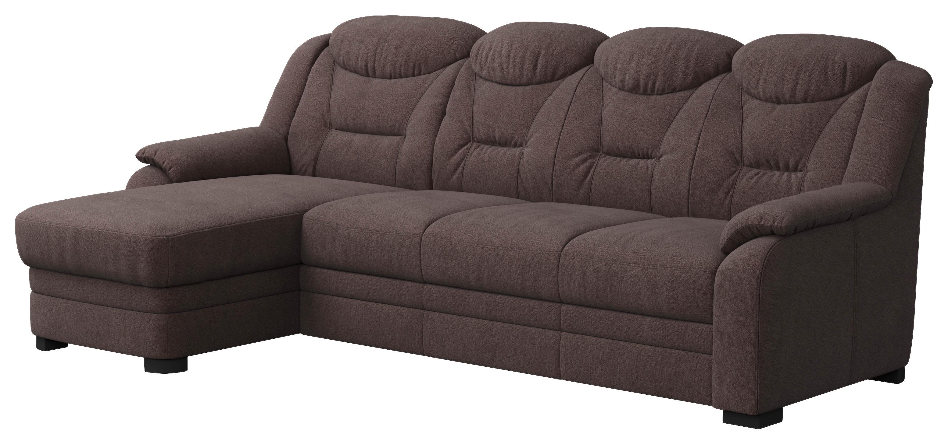 Ecksofa Marcus Braun S: 162x257 cm - Braun, Basics, Textil (162/257cm) - MID.YOU