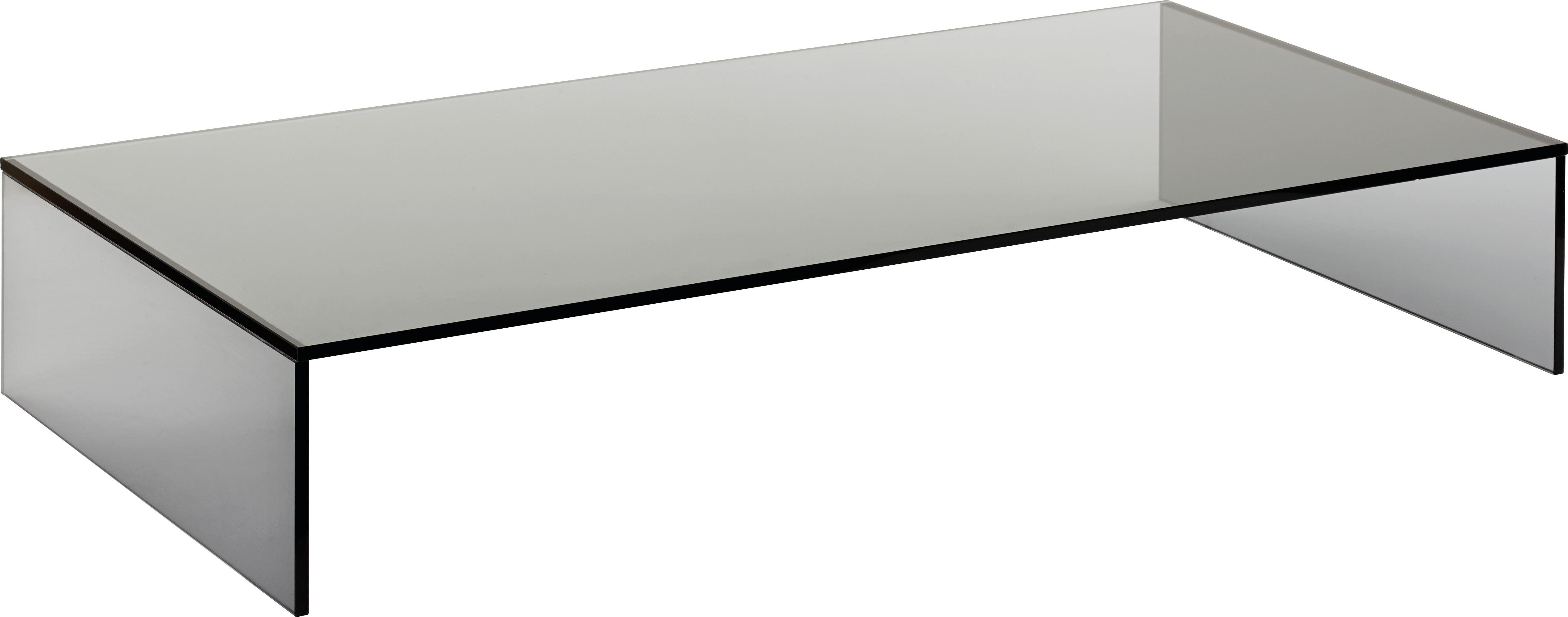 Tv Nadstavec Universal 80cm - tmavosivá, sklo (80/14/40cm) - Modern Living