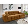 Viersitzer-Sofa Bosco, Goldfarben B: 300 cm - Goldfarben/Schwarz, MODERN, Textil (300/87/120cm) - Livetastic