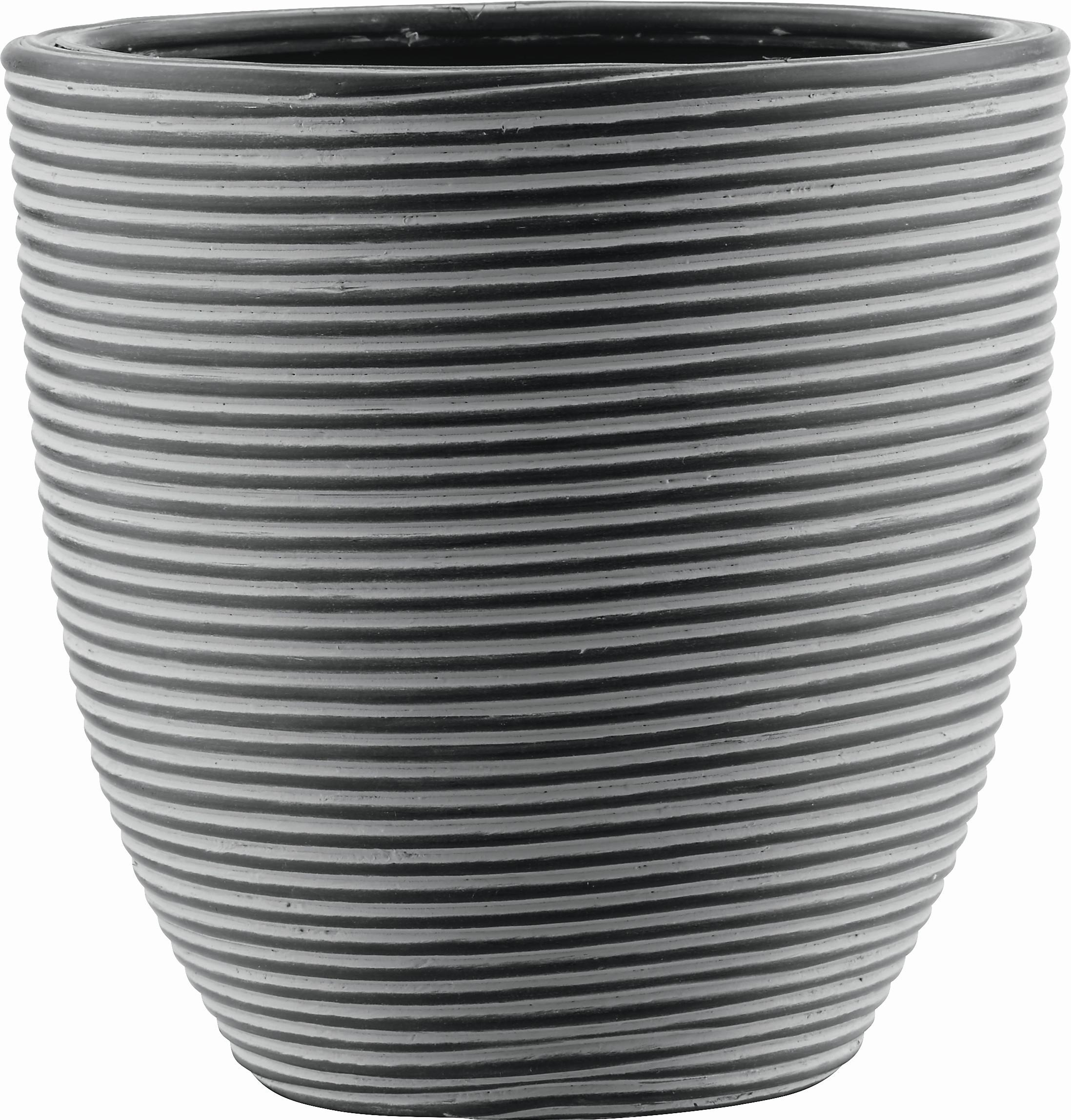 OBAL NA KVĚTINÁČ MARLENE - M - černá, Lifestyle, plast (21/21cm) - Mömax