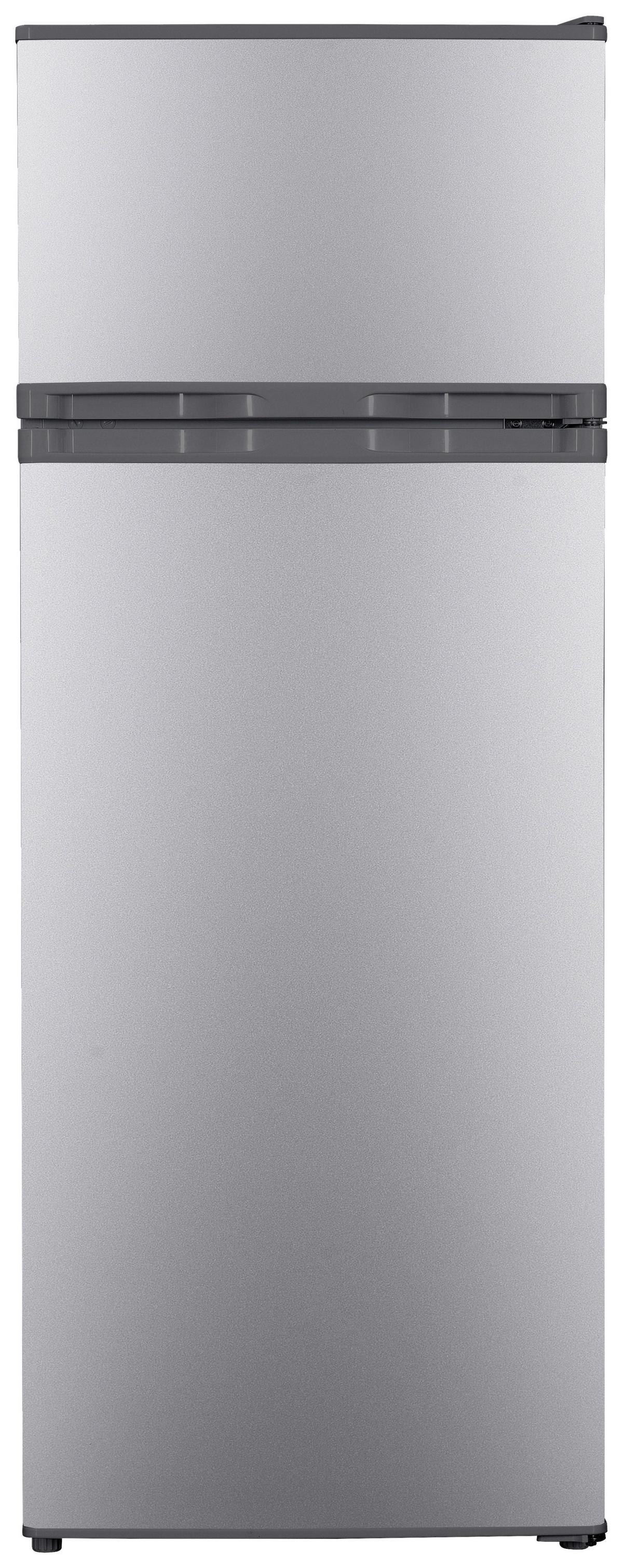Kühl-gefrier-kombination Gk212si - Silberfarben, Trend, Kunststoff/Metall (54,5/143/55,5cm) - PKM
