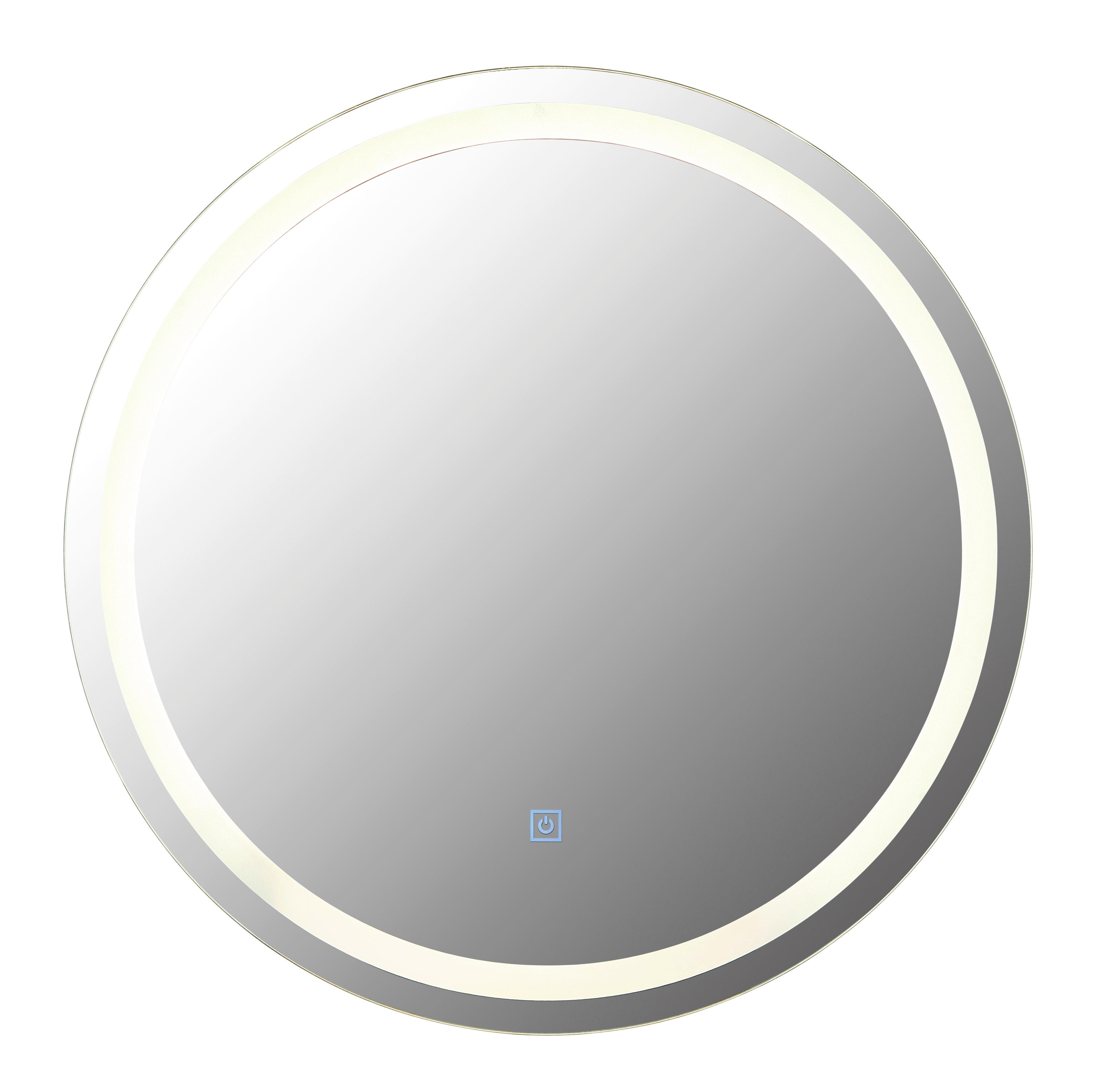 Badezimmerspiegel 84033 - KONVENTIONELL, Glas/Kunststoff (55/0,4/2,4cm) - Globo